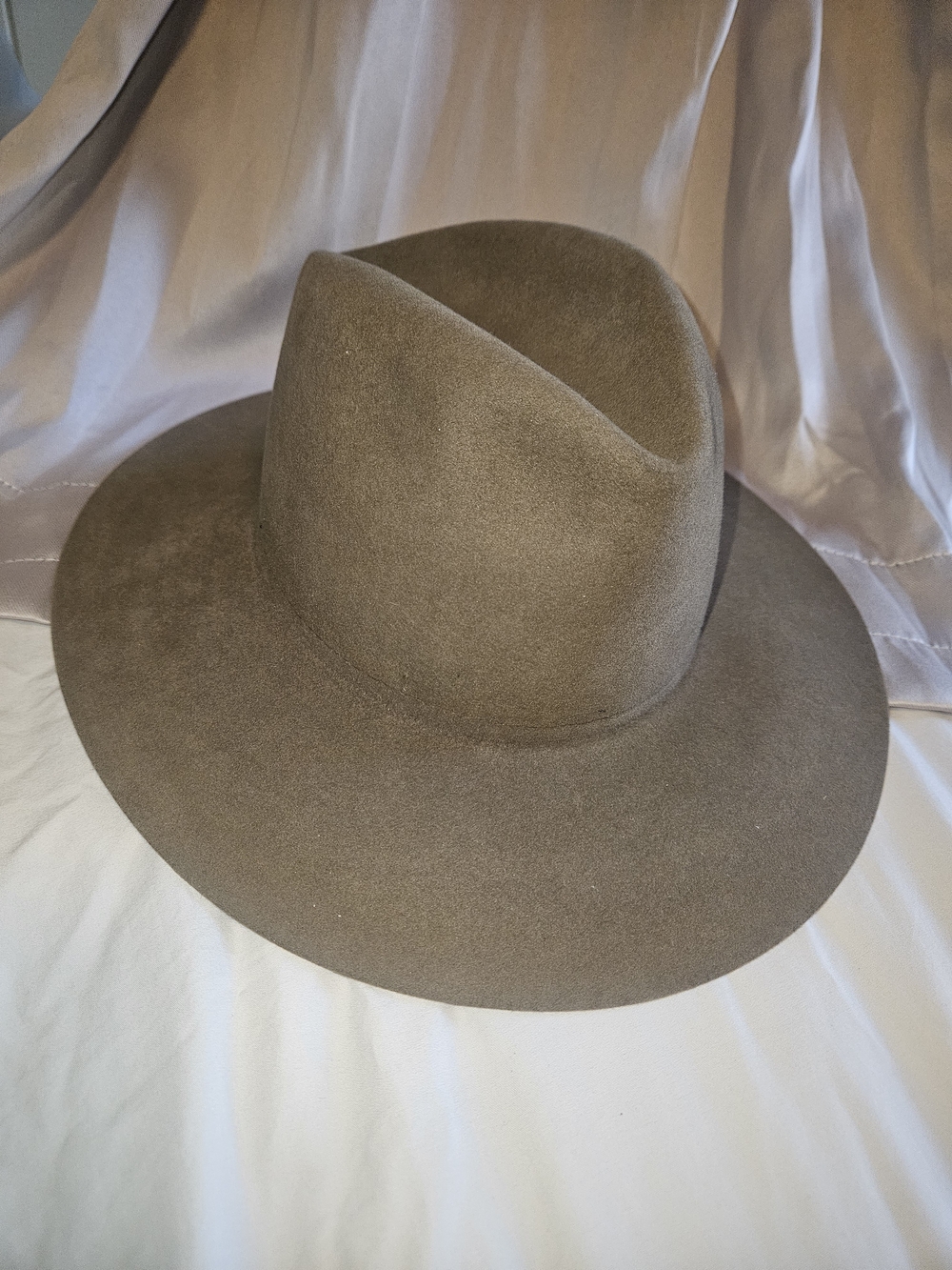 Dorian Safari 60s Olive-Brown Felt Fedora Hat